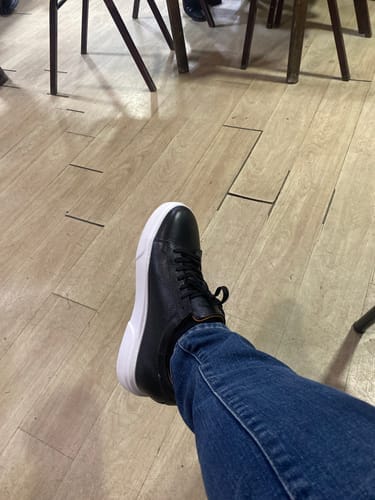 Customer photo review of Deri Sneaker (Hakiki Deri)