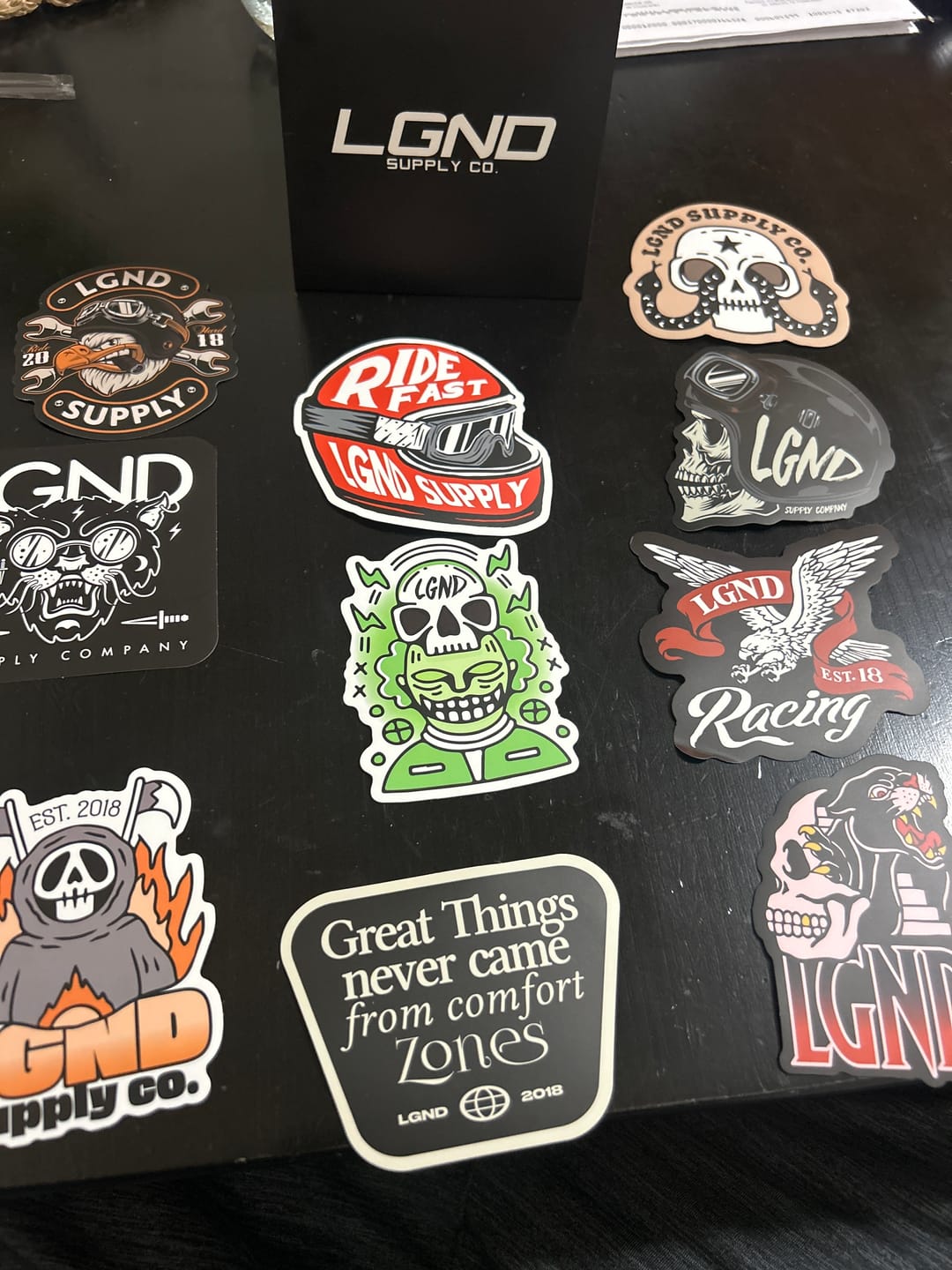 Customer photo review of The Decal Collection - 10 Pack