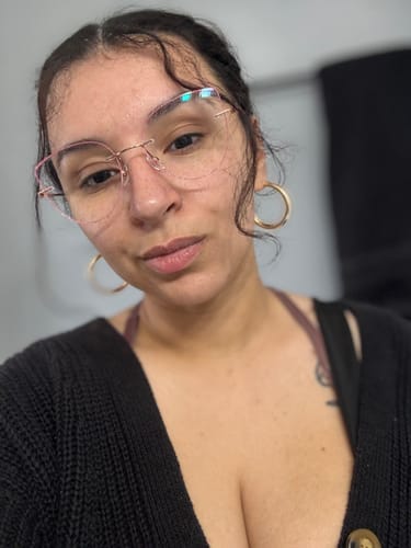 Customer photo review of Nina Eyeglasses