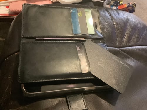 Customer photo review of SPOTMINDERS. Tracking card