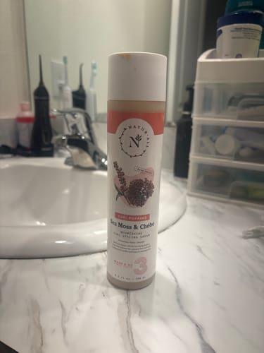 Customer photo review of Sea Moss & Chebe Strength and Length Styling Cream