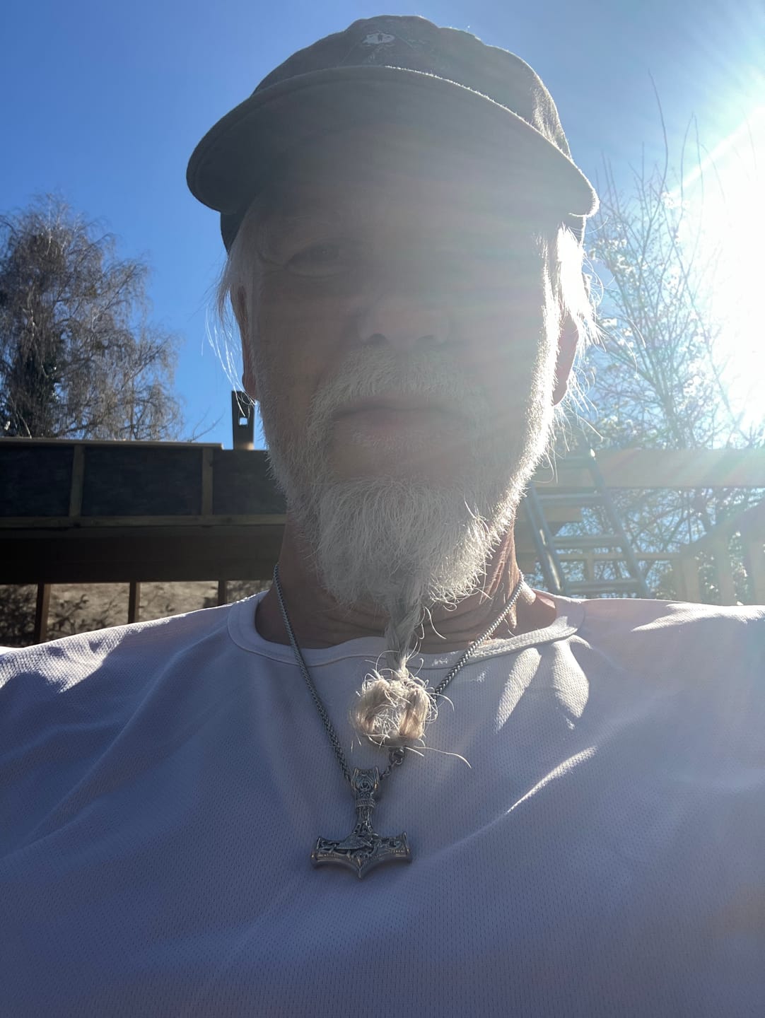 Customer photo review of Mjölnir Necklace – The Hammer of Thor