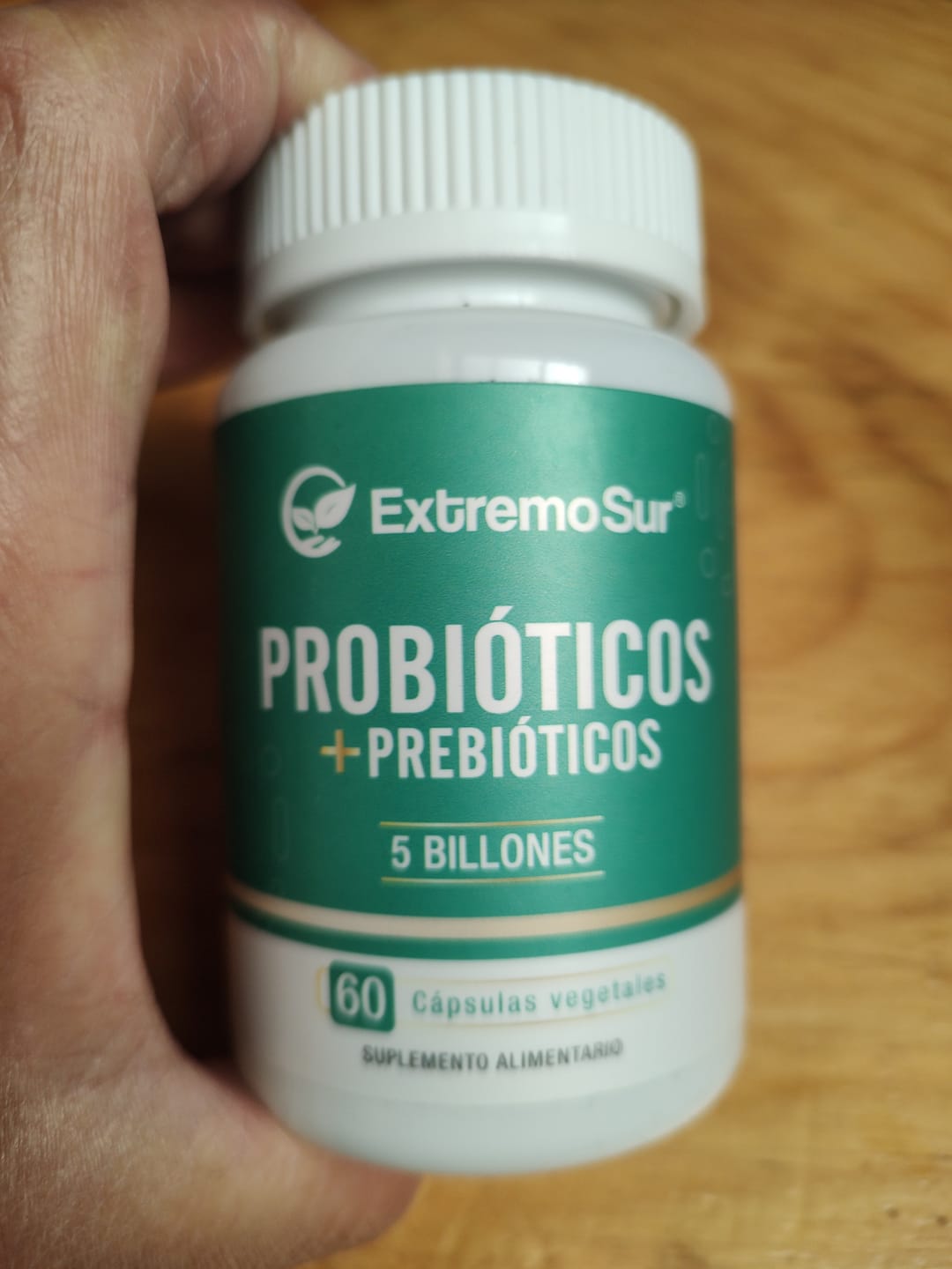 Customer photo review of Probióticos + prebióticos