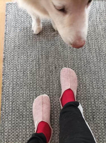 Customer photo review of Vaistoa Toive -paljasjalkatossut