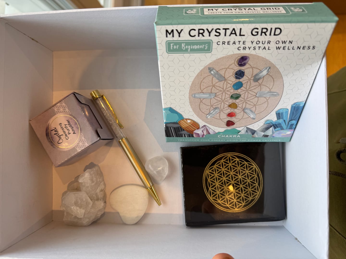 Customer photo review of Deine Heilige Chakra Abo-Box – Monat für Monat Magie entdecken!