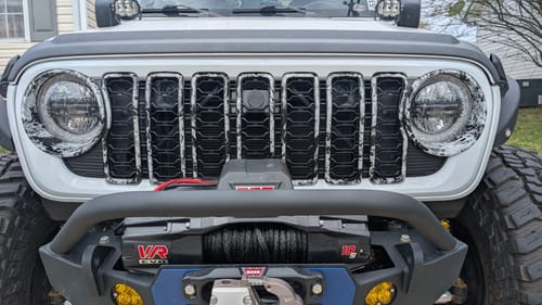 Customer photo review of Aftermarket 2024 JL/JT Hydrographic Grille