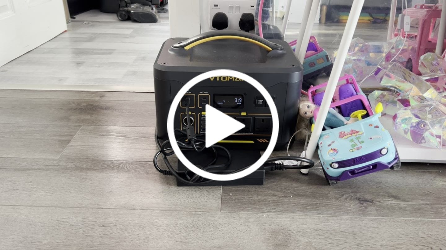 Customer video review of VTOMAN Jump 2200 Portable Power Station