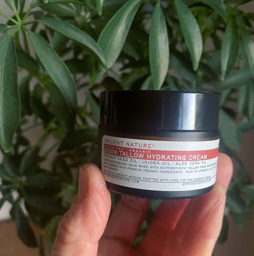 Customer photo review of Bison Tallow Hydrating Cream