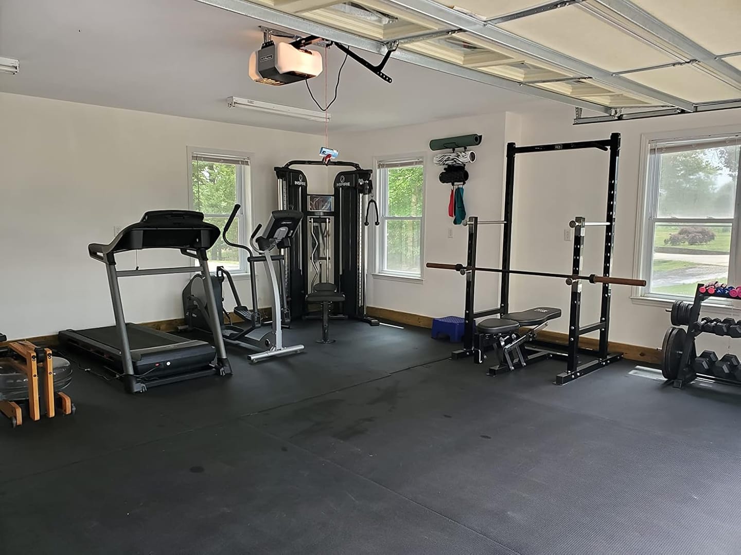 Customer photo review of GXMMAT Extra Large Exercise Mat 6'x10'