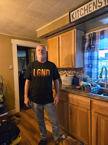 Customer photo review of Golden Hour Tee