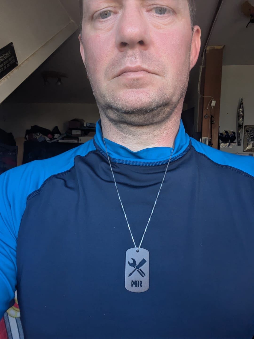 Customer photo review of Mechaniker - Personalisierbare Laser-Halskette