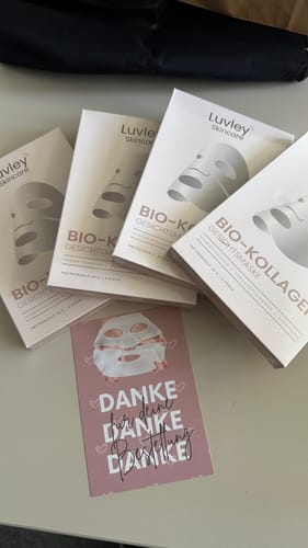 Customer photo review of Bio-Kollagen Gesichtsmaske