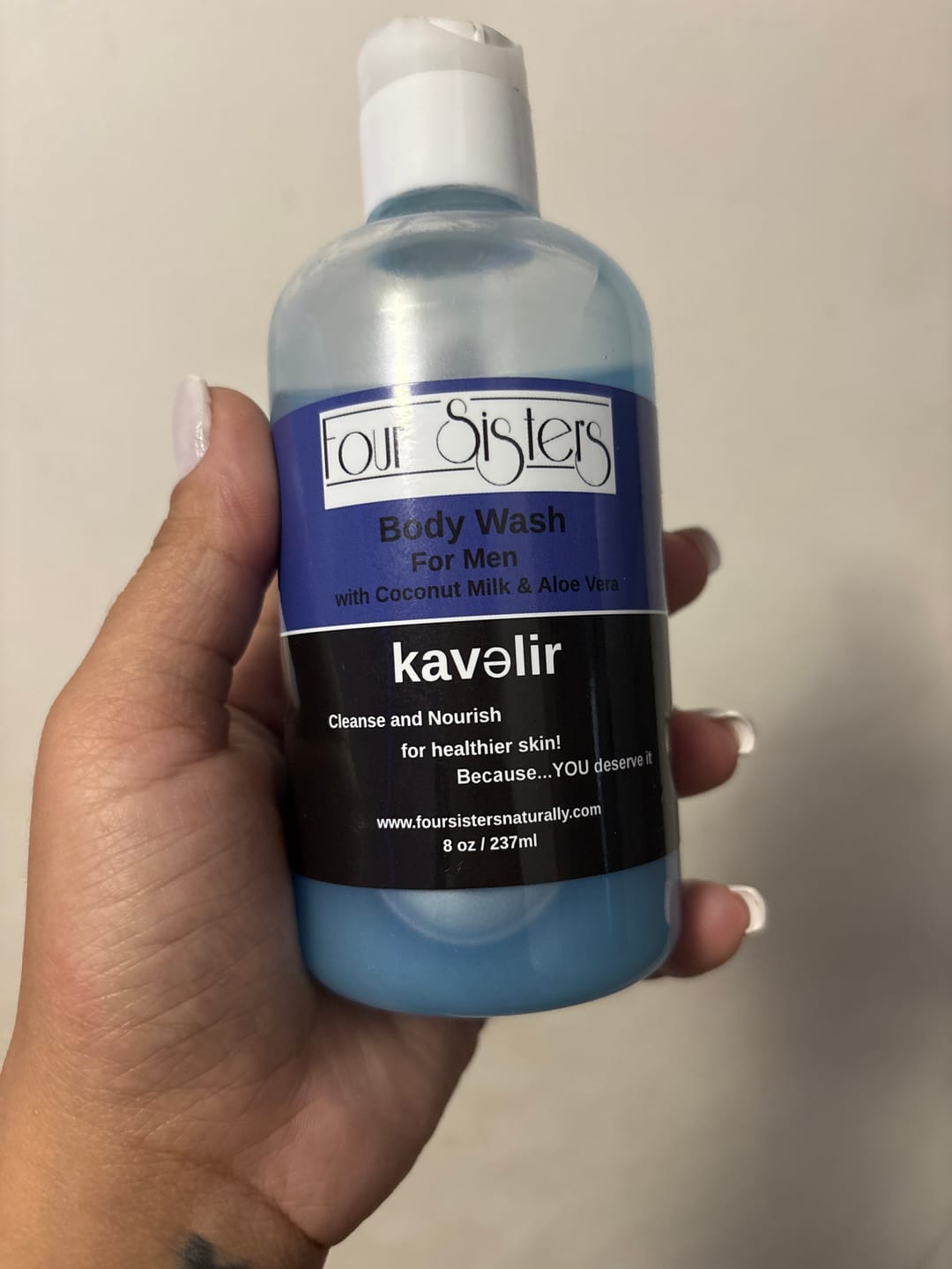 Customer photo review of Men's Body Wash