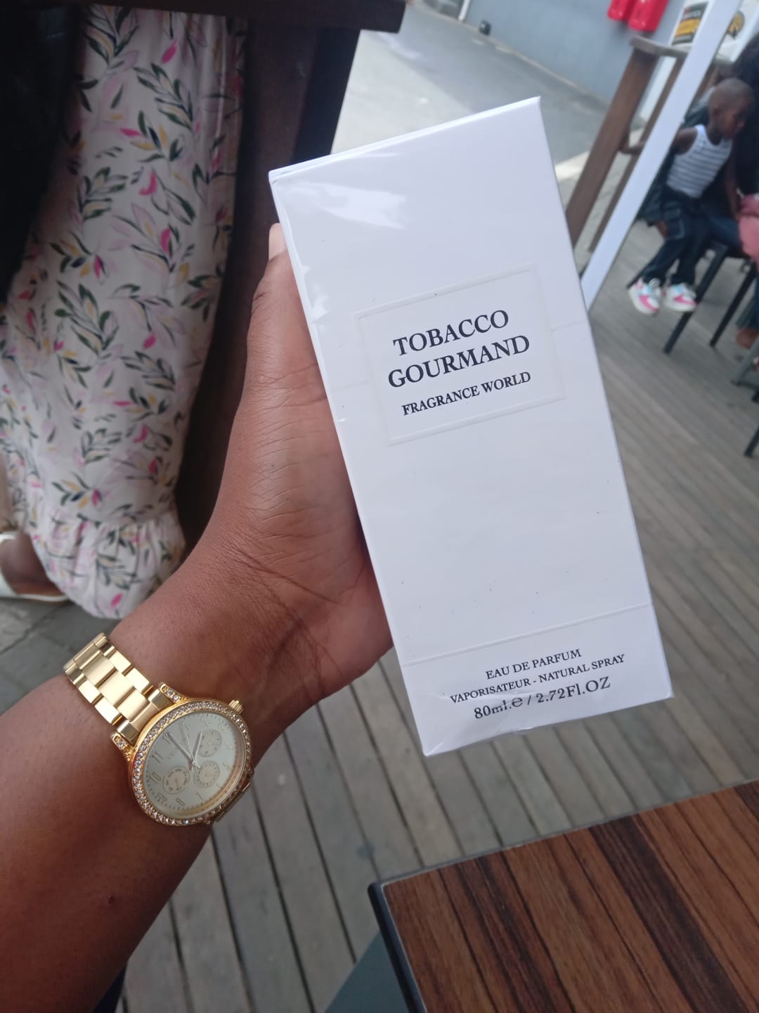 Customer photo review of Tobacco Gourmand EDP 80ml