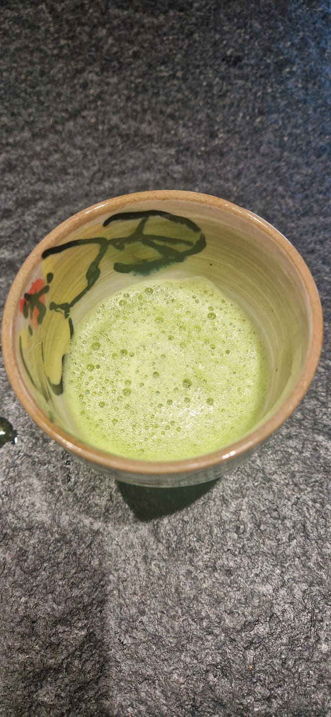 Customer photo review of Matcha pêche