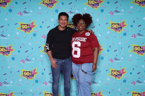 Customer photo review of AC Slater Saved By The Bell Football Jersey