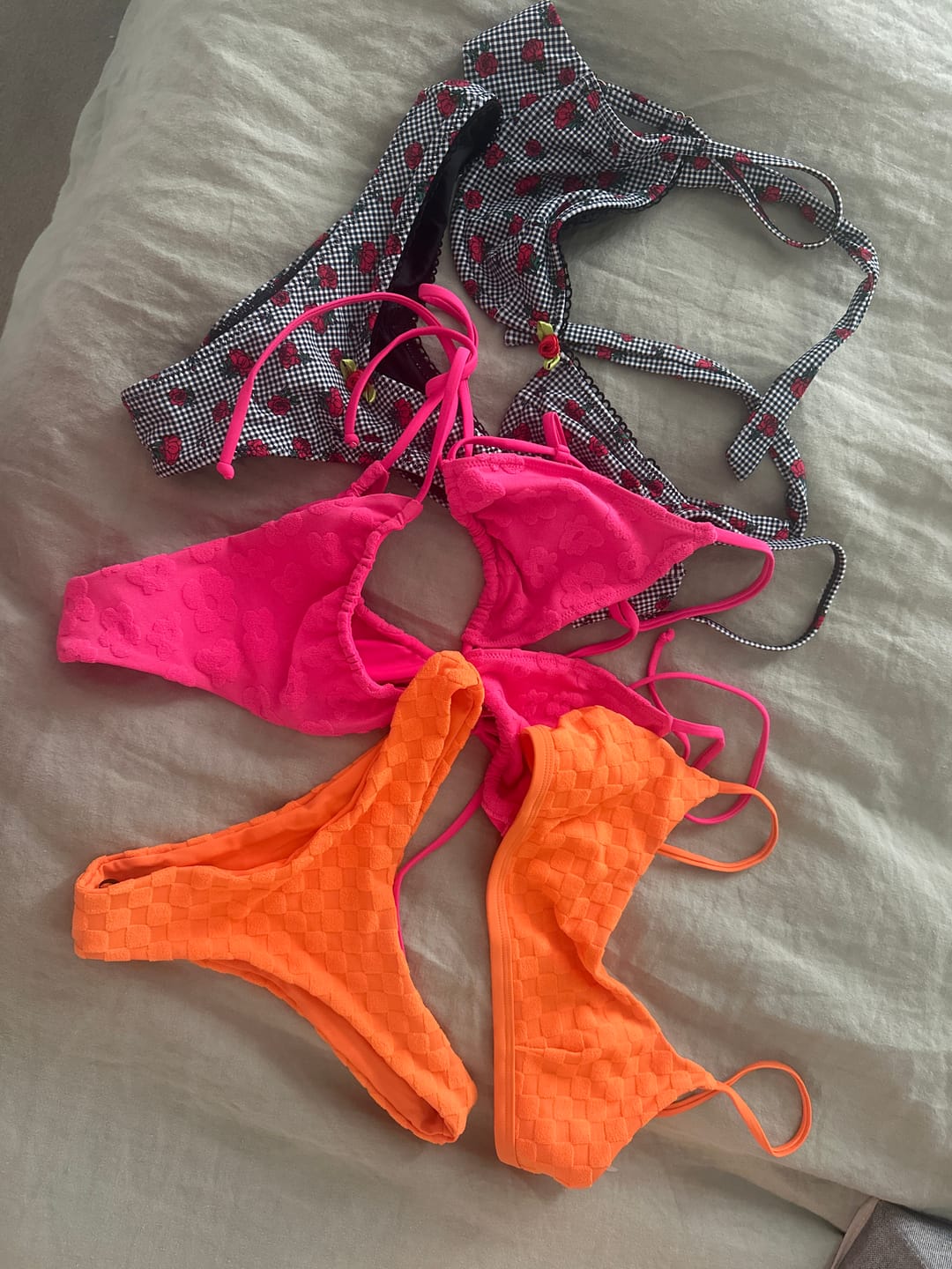 Customer photo review of Mystery Bag - 3 BIKINI SETS FOR $125