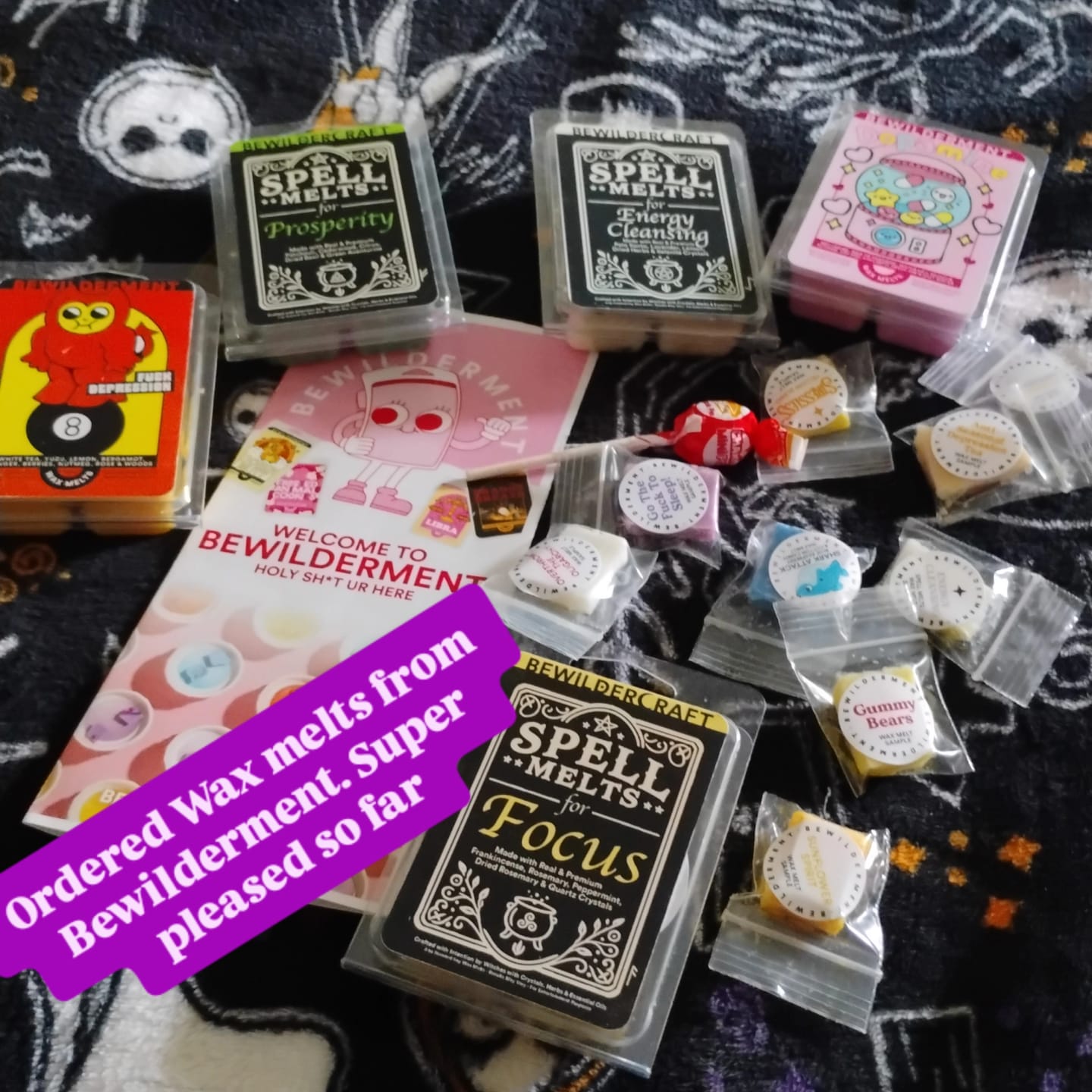 Customer photo review of Spell Melts for Energy Cleansing Wax Melts