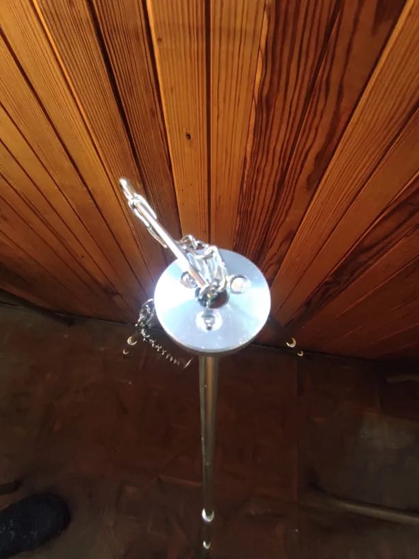 Customer photo review of Camping-Dreibein für Lagerfeuer