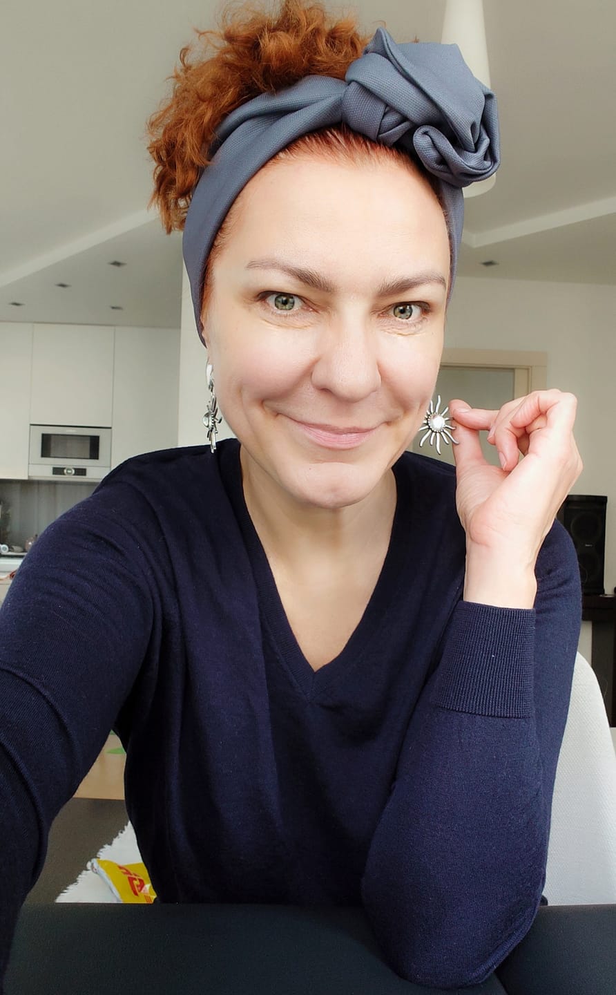 Customer photo review of Mysterious Gray-Turban