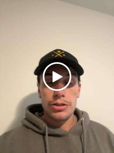 Customer video review of Let God Work y/ Embroidered Trucker Cap - Christian Hat