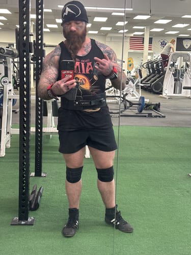 Customer photo review of LISAN AL GAINS Tank Top