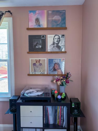 Customer photo review of Record/Vinyl/LP Display