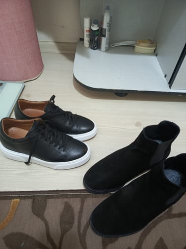 Customer photo review of Deri Sneaker (Hakiki Deri)