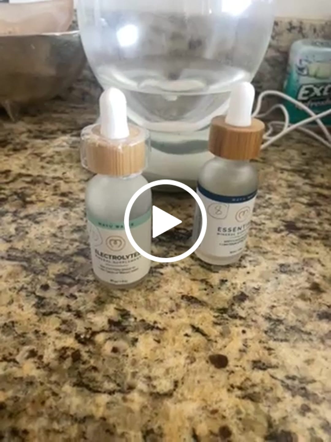Customer video review of Electrolyte Drops