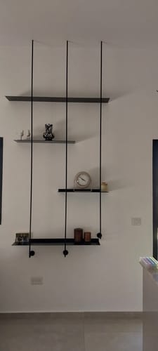 Customer photo review of ספריית מדפים בהזמנה אישית