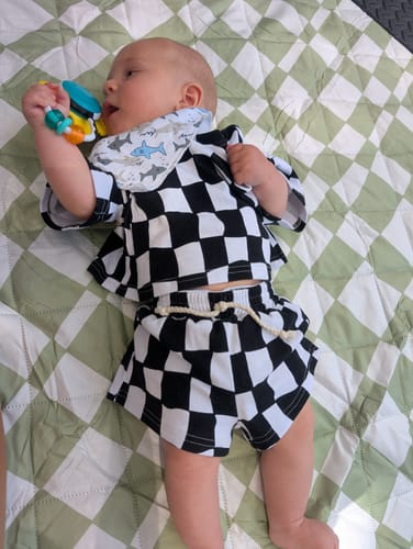 Customer photo review of Parker picnic rug