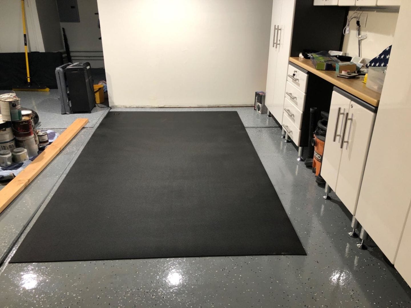 Customer photo review of GXMMAT Extra Large Exercise Mat 6'x10'