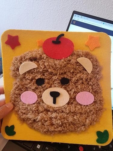 Customer photo review of 6'Lı Punch Needle Nakış Kiti