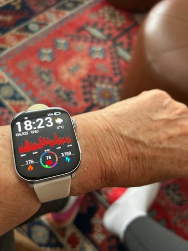 Customer photo review of Guarantee VIP Link - Health smartwatch 3 white