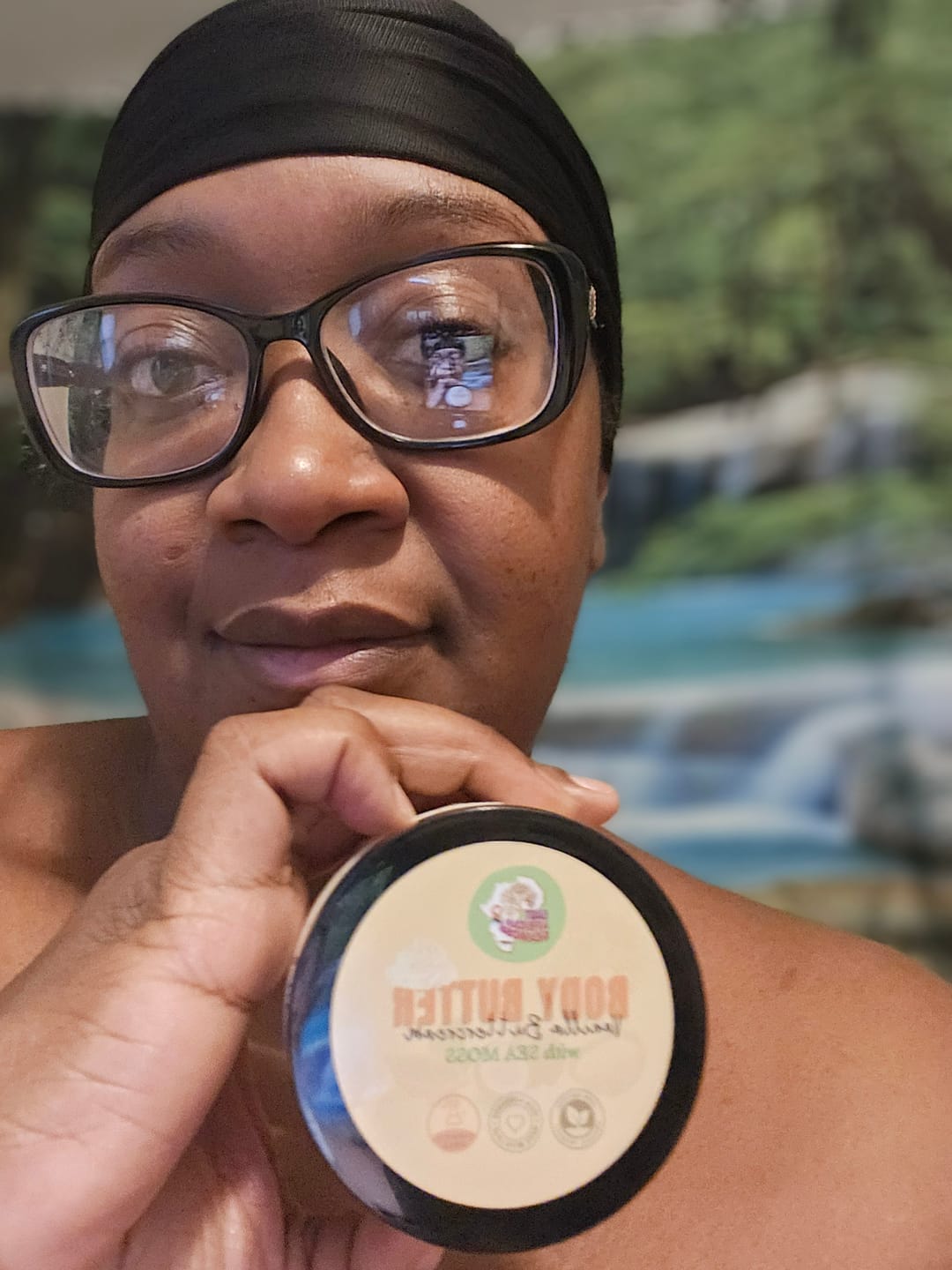 Customer photo review of VANILLA BUTTERCREAM Sea Moss Body Butter