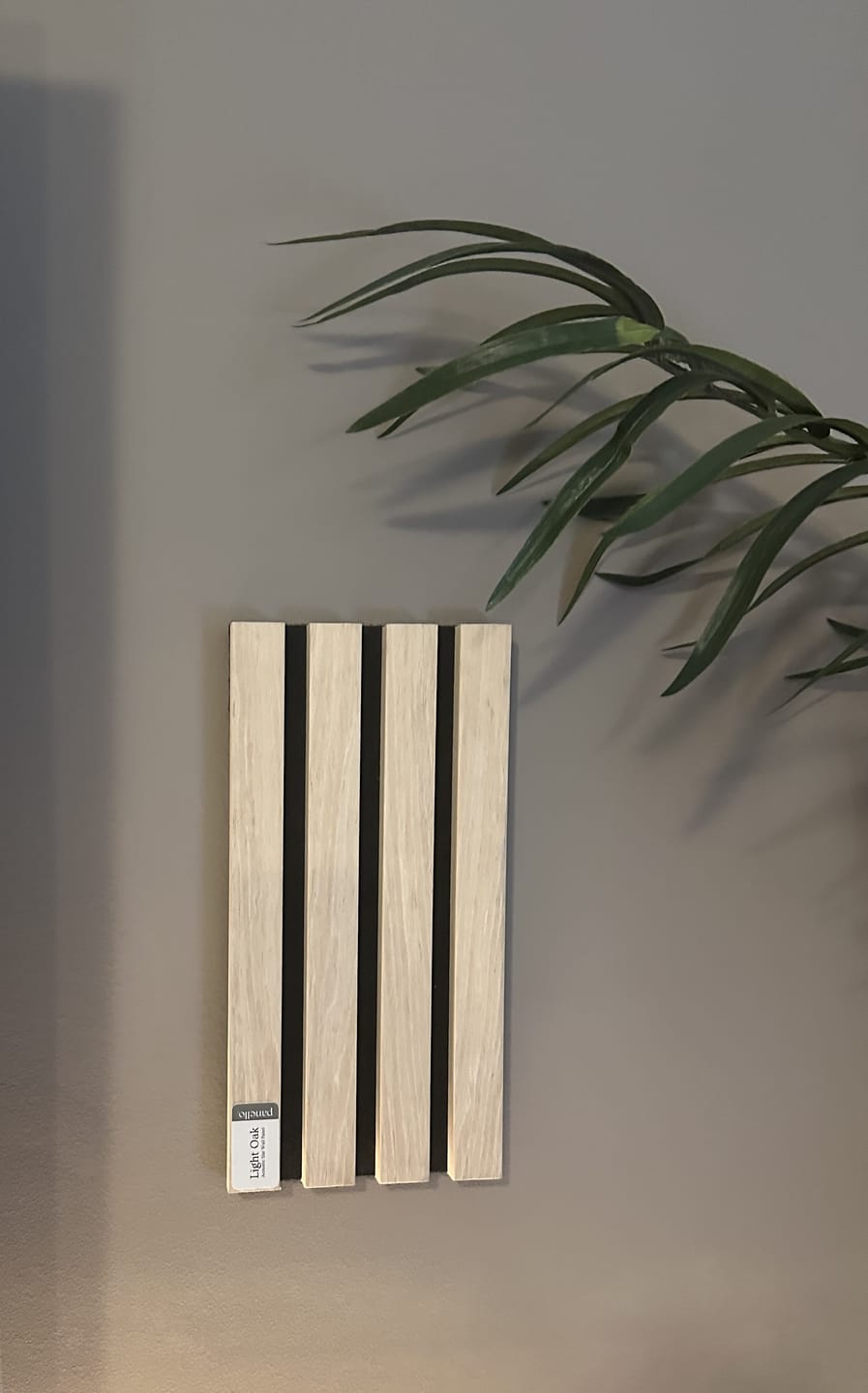 Customer photo review of Acoustic Wall Panels Sample Box