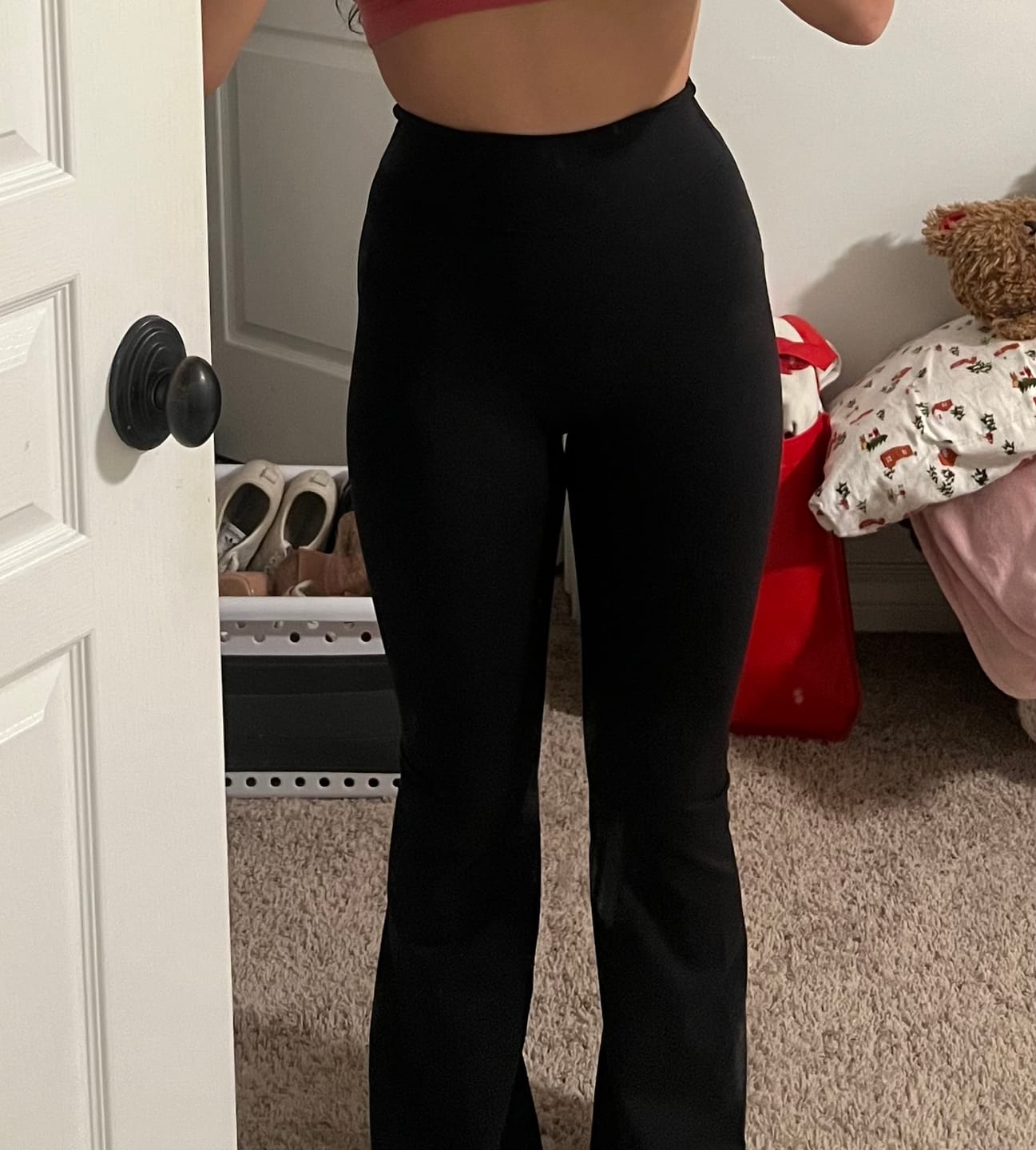 Customer photo review of The Leisure Pant / Black