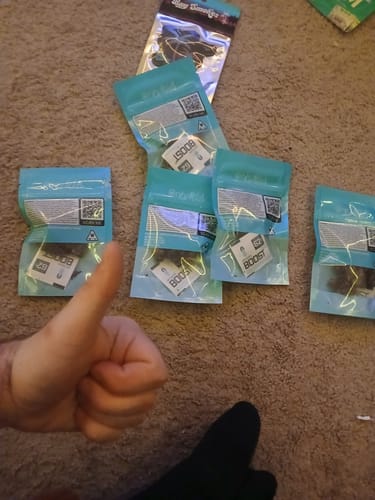 Customer photo review of Purple Push Pop -THCa Flower