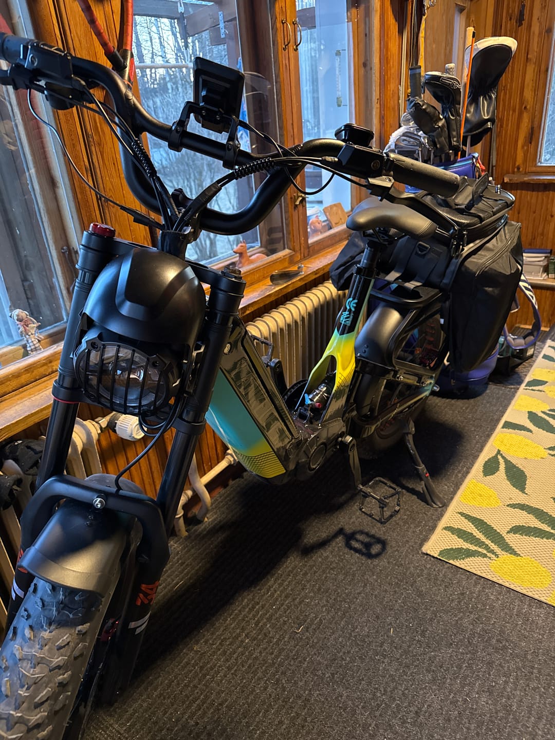 Customer photo review of Lankeleisi RX800 Plus 1000W 20" Fat Bike 960Wh Full Suspension Electric Bike 48V 20Ah Battery SUV E-Bike