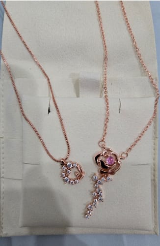 Customer photo review of Isabella Rose Necklace