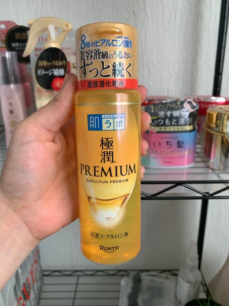 Customer photo review of Hada Labo Premium Lotion 170ml