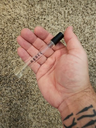 Customer photo review of Rebel Pheromone Cologne