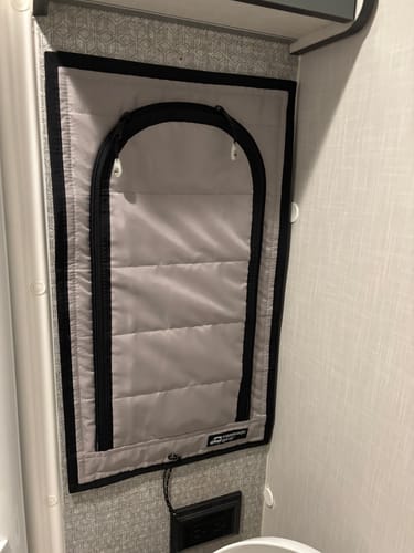 Customer photo review of Transit Ekko - Bathroom Window Shade
