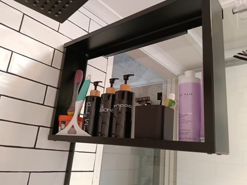 Customer photo review of Shower Shelf Caddy