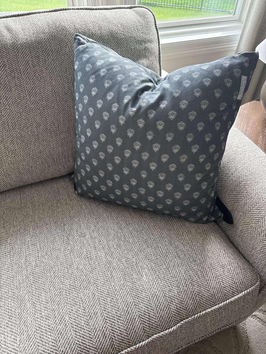 Customer photo review of Clay Vintage in Blue - 18" | 22" | 24"