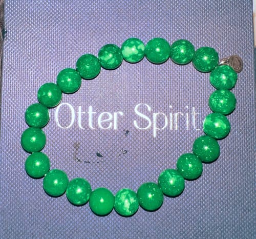 Customer photo review of Green Jade Bracelet