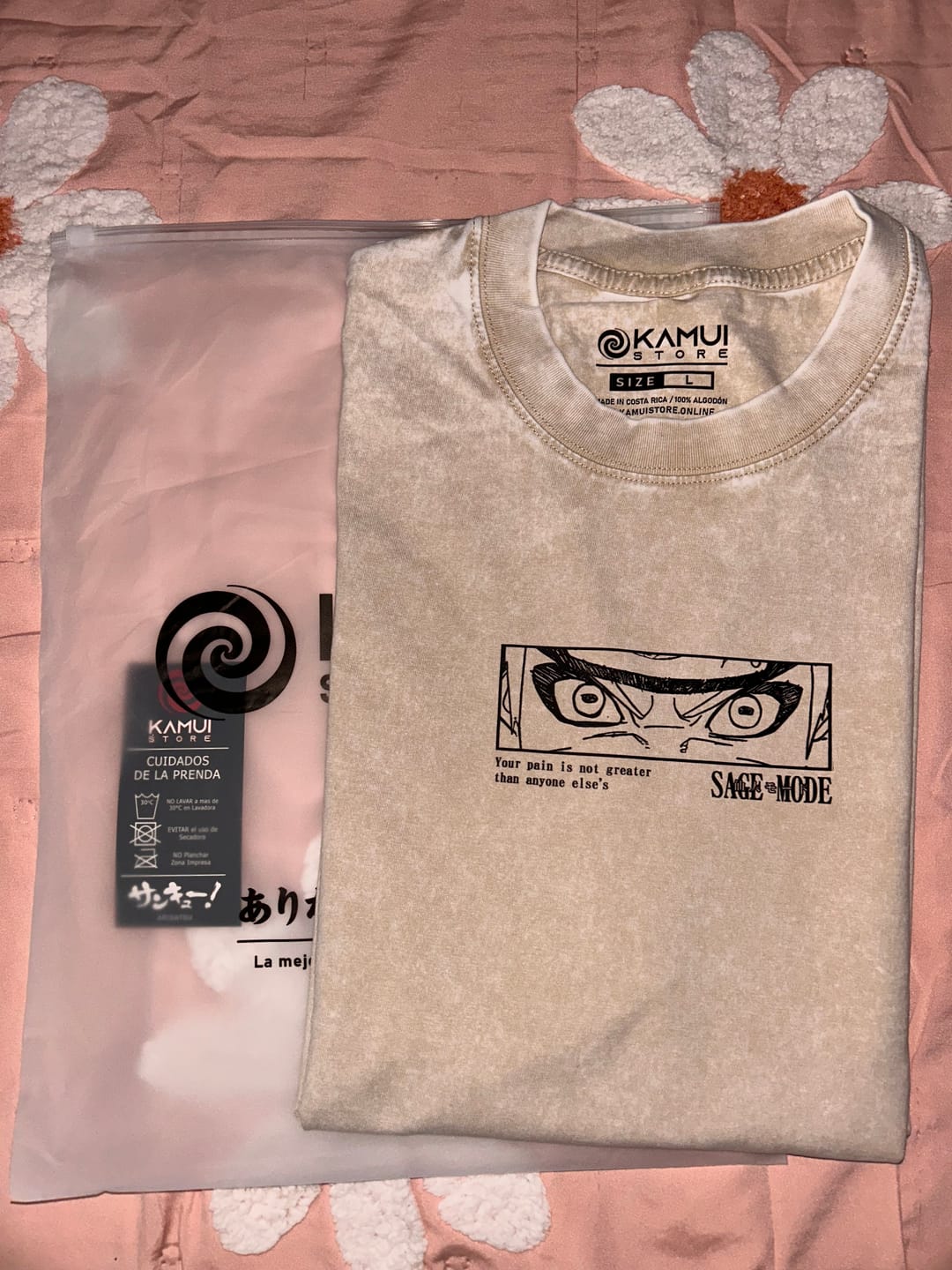 Customer photo review of Camisa Naruto Sabio Sapos - Naruto