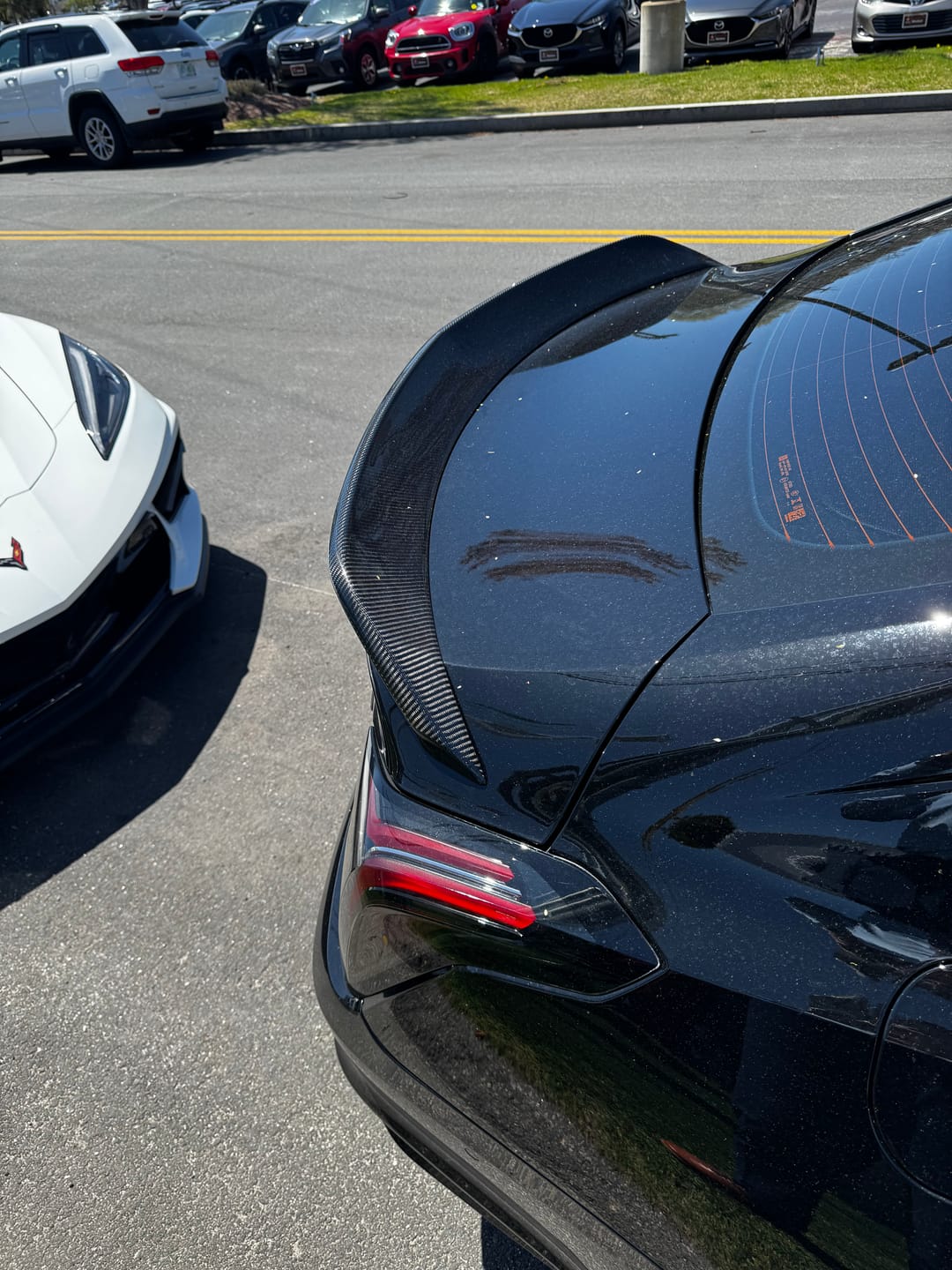 Customer photo review of 2020-Up Cadillac CT5-V / CT5 Sport Rear Spoiler