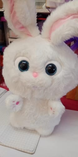 Customer photo review of Disney The Secret Life of Pets Snowball Plush Toys