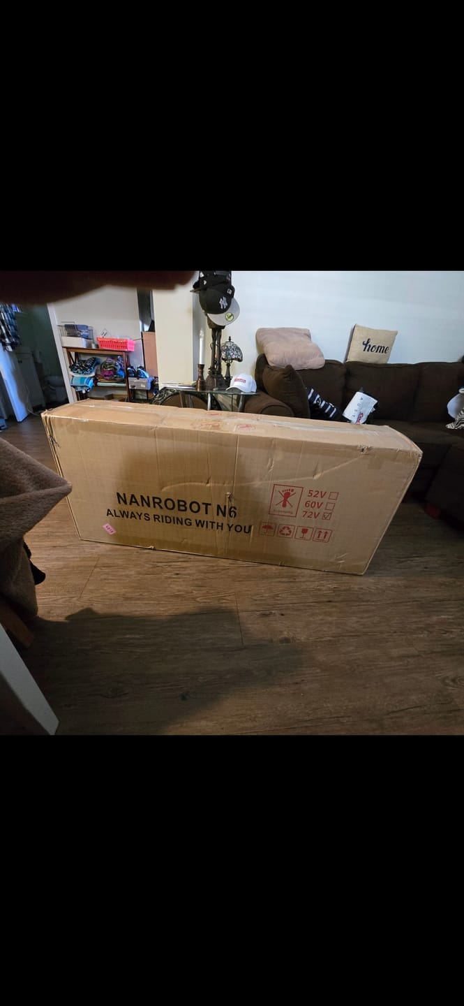 Customer photo review of NANROBOT N6 72V